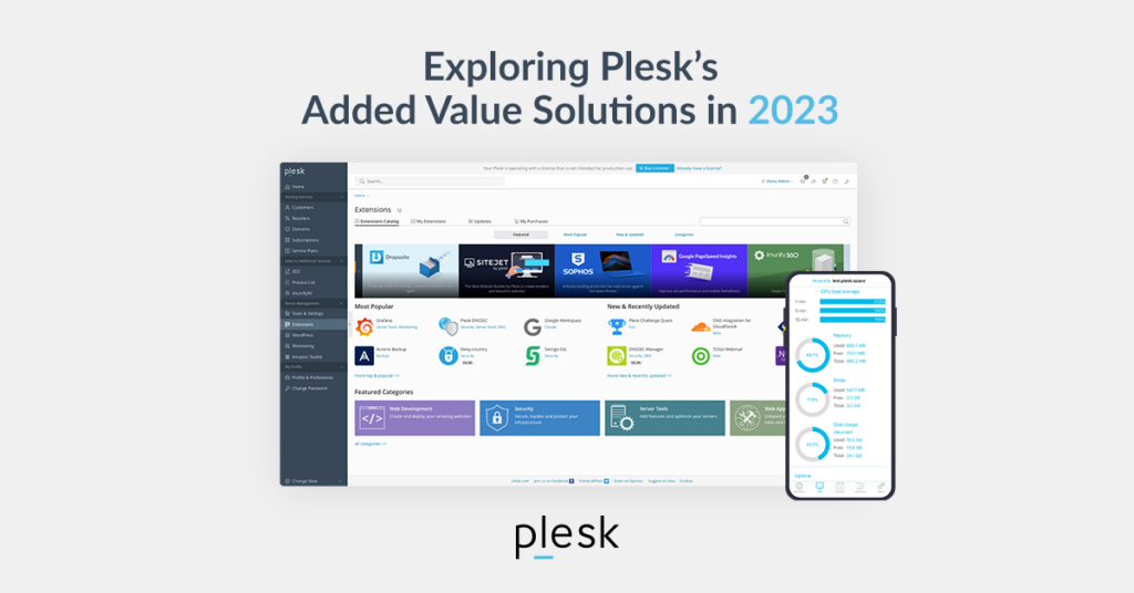 Exploring Plesk’s Added Value Solutions So Far in 2023