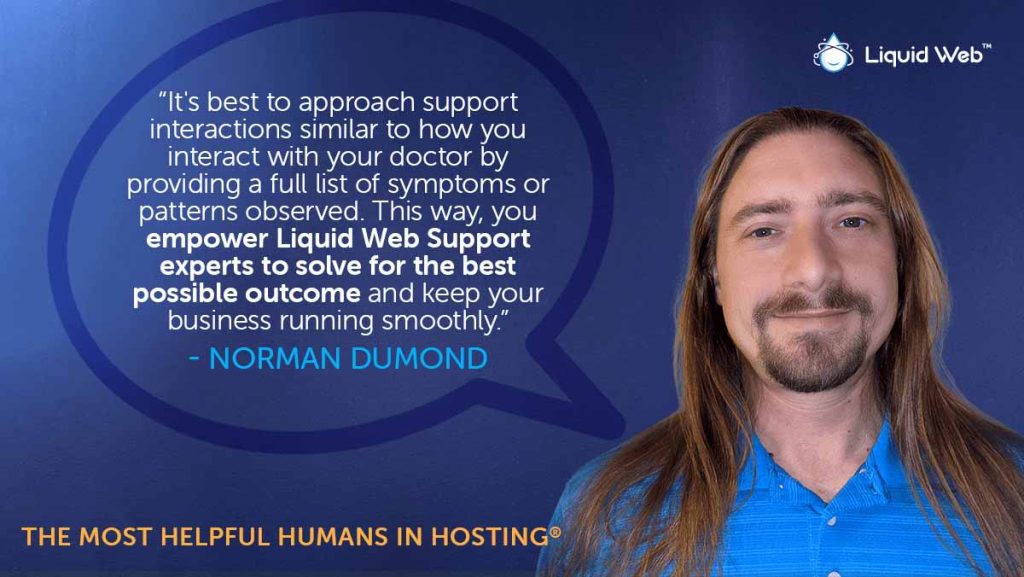 Meet a Helpful Human - Norman Dumond